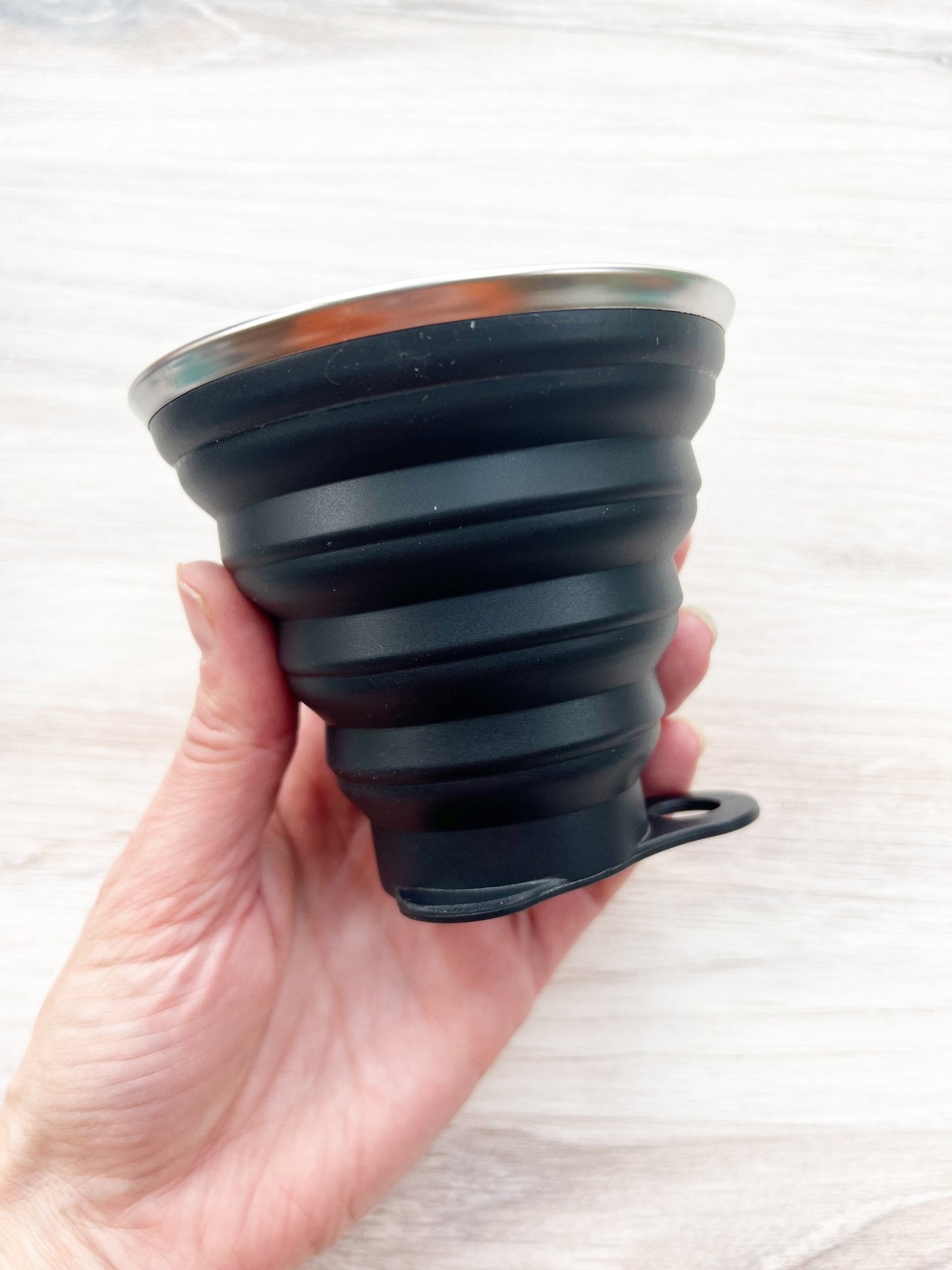 Collapsible Water Cup for Plein Air Painting