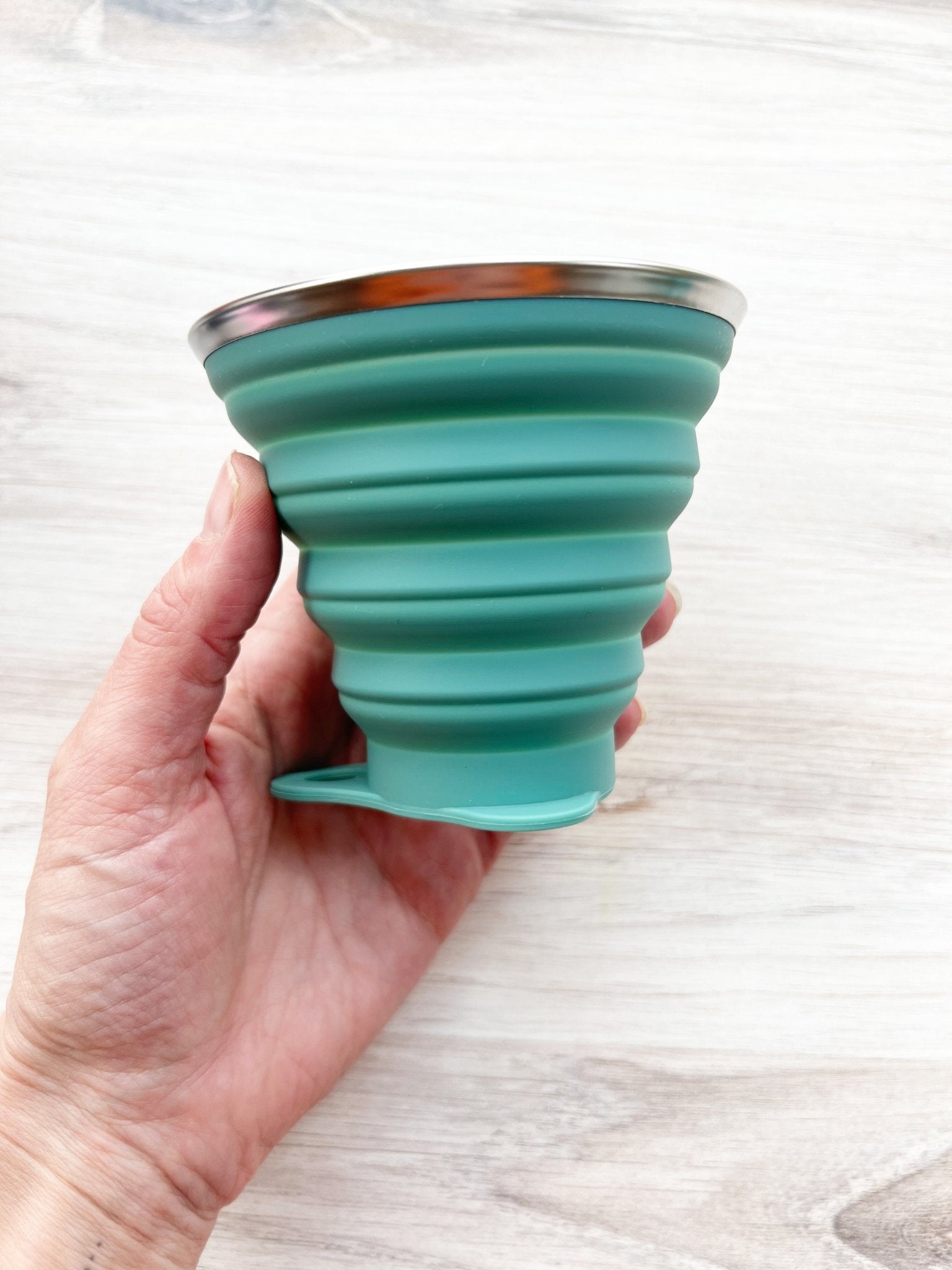 Collapsible Water Cup for Plein Air Painting