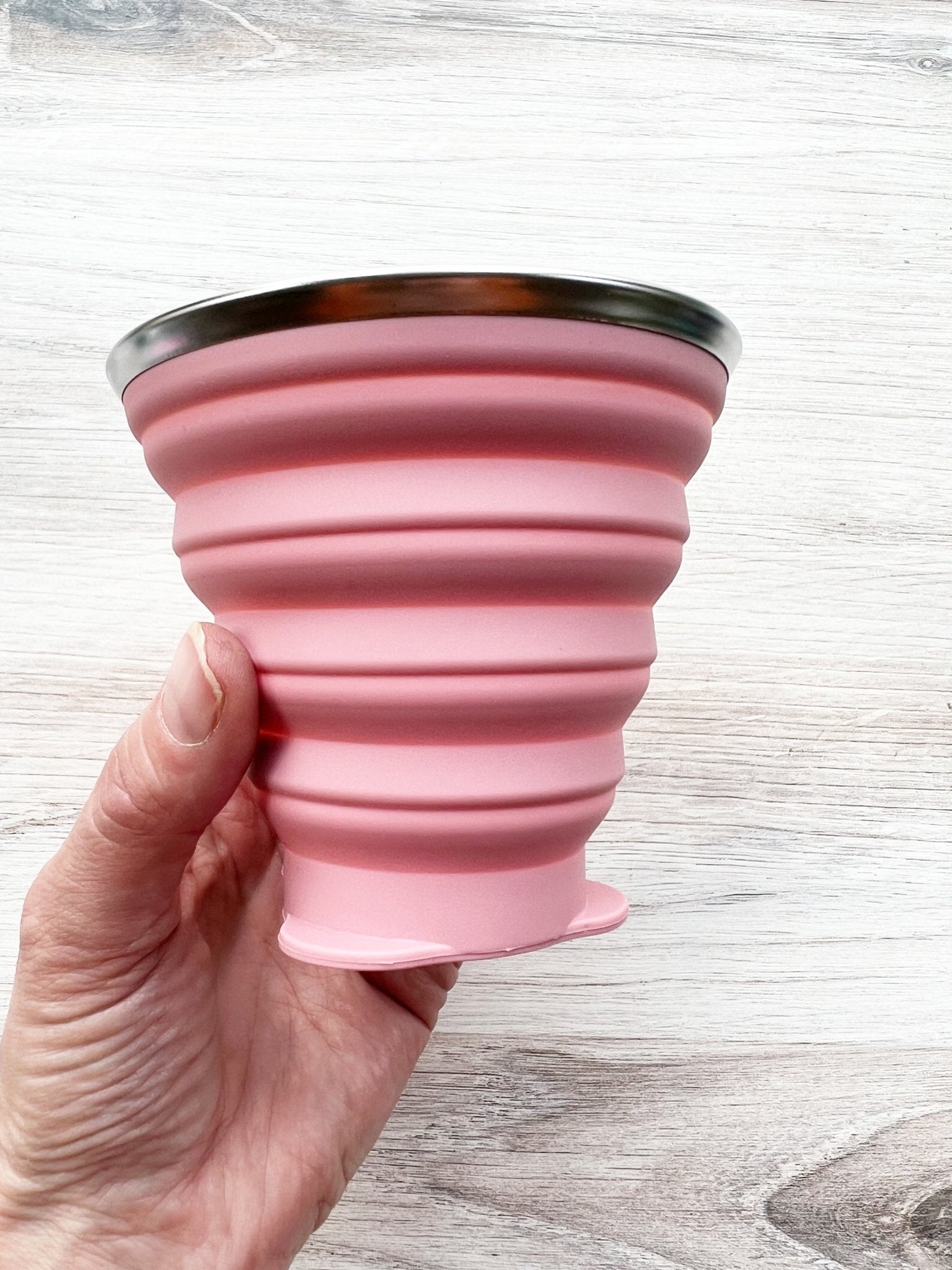 Collapsible Water Cup for Plein Air Painting