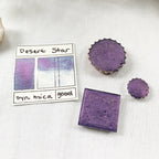 Desert Star. Half pan, full pan or bottle cap of handmade watercolor paint