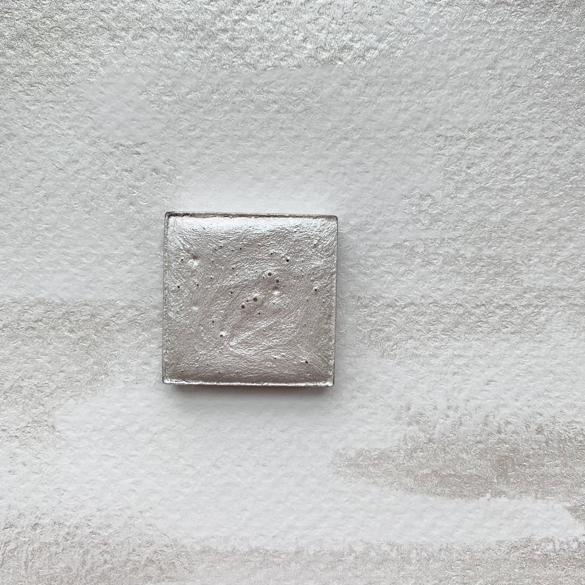 Snowflake. Half pan, full pan or bottle cap of handmade watercolor paint - Ruby Mountain