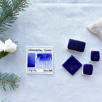 Ultramarine Violet. Half pan, full pan or bottle cap of handmade watercolor paint - Ruby Mountain